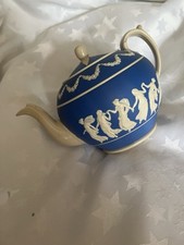 Copeland Solate Spode Blue And White Teapot
