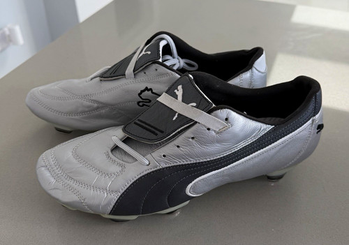 Puma king exec silver football - silver,