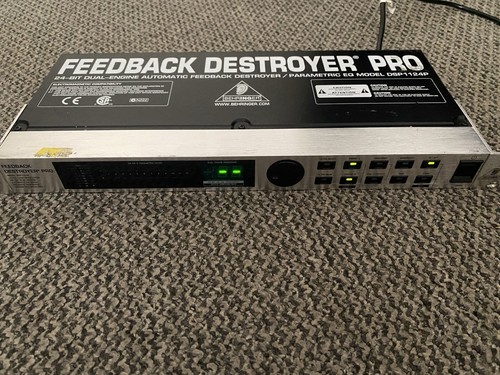 Behringer feedback destroyer - feedback,