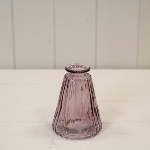 Amethyst purple glass stem - amethyst,