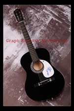 GFA Nashville TV Stars LENNON & MAISY STELLA Signed Acoustic Guitar MH2 COA