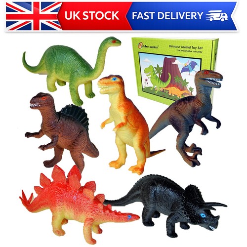 Dinosaur toys set large 7 - large,