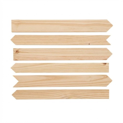 Unfinished wood directional - unfinished,