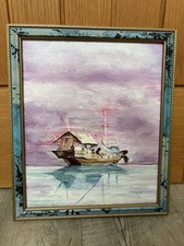 Framed original oil painting