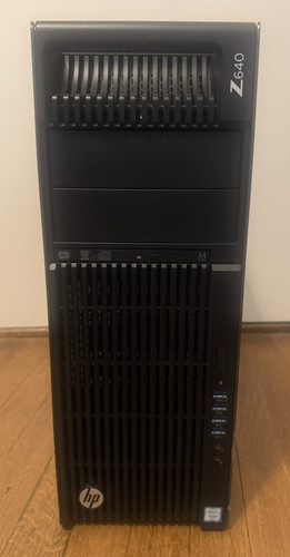 Z640 dual xeon workstation - hp,