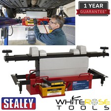 Sealey Air Jacking Beam 2 Tonne with Arm Extenders Flat Roller Supports