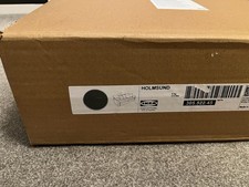 IKEA HOLMSUND Cover for 3-seat sofa-bed, Borgunda dark grey