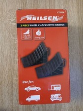 Neilsen 2pc Wheel Chocks With