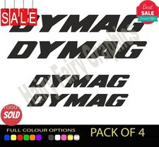 4X DYMAG Vinyl  Vinyl Sticker