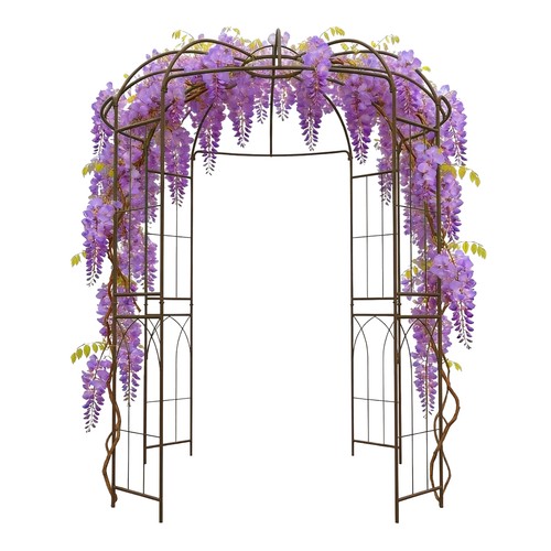Rose arbour metal pavilion - metal,