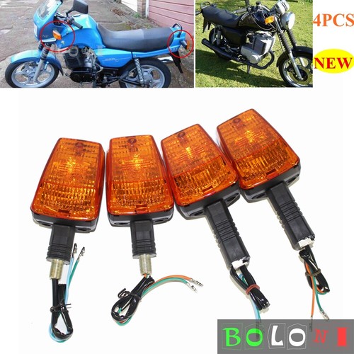 Motorcycle front rear turn - front,