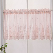 1Pcs Short Sheer Curtains
