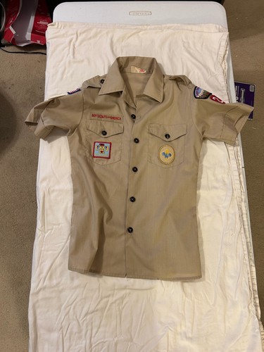 Boy scout uniform shirt - scout,