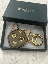 Mulberry Cat Keyring - Brand