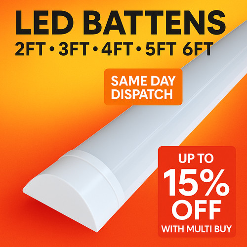 Led batten light ceiling - ceiling, tube