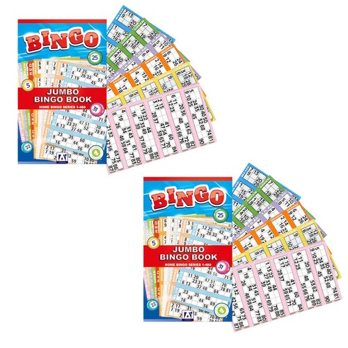 Jumbo bingo books pads 960 - 2, x