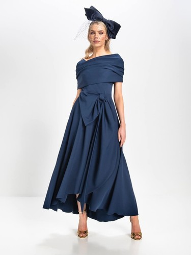 Kevan jon safia navy dress - kevan,