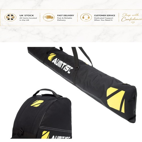 Elegant yellow padded ski - yellow,