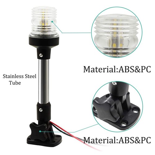 Boat stern light pontoon - boat,