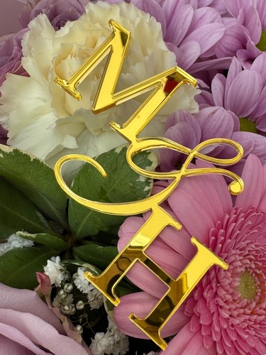 Cake charm personalised any - cake,