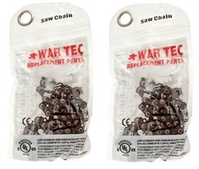 WAR TEC 18" Chainsaw Chain Pack Of 2 Fits HUSQVARNA 350 445E 450E