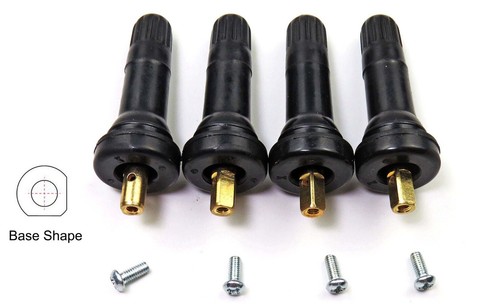 Valve tyre pressure sensor - 4x,