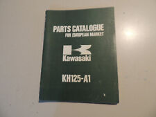11.1976 Parts List Catalog Parts Catalog Workshop Manual Kawasaki KH 125 - A1