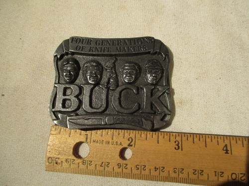 Vintage buck knife belt - buck,