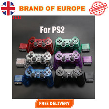 Wireless Game Controller for PS2 Console 2.4G Dual Vibration USB Joypad Pad