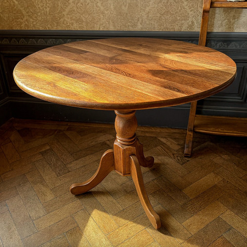 Pedestal dining table round - dining,