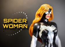 ?️ CUSTOM INSPIRED BY SPIDER-WOMAN JULIA CARPENTER RESIN STATUE BOWEN SCALE ?️