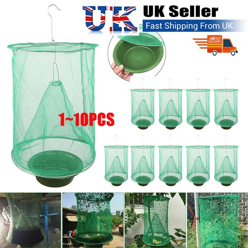 Ranch fly trapping bag hanging - ranch,