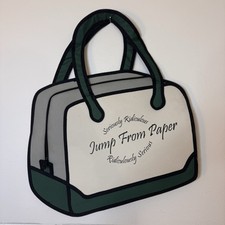 Jump From Paper Flat Out 2D Style Handbag