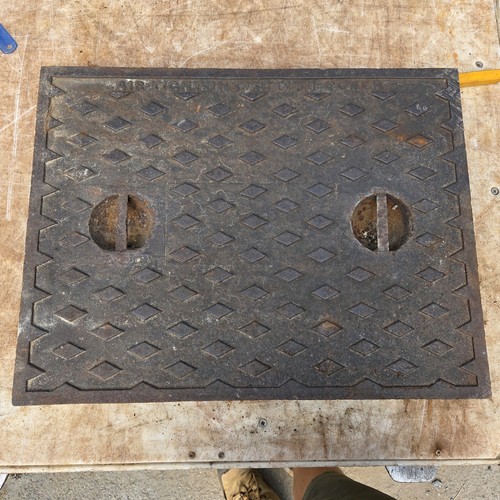 Cast iron manhole - cover, 650mm