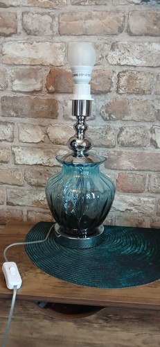 Large table lamp - lamp, blue