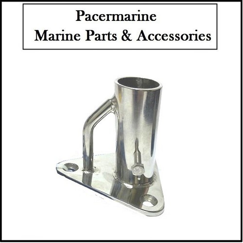 Stanchion base stainless steel - stanchion,