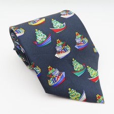 Alynn Tie Silk Blue Green