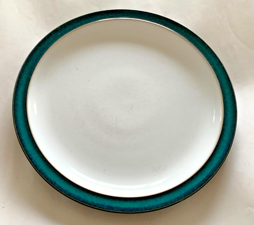 Denby greenwich green plate - greenwich,