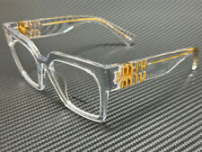 MIU MIU MU 04UV 2AZ1O1 Crystal Women's 52 mm Eyeglasses