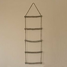 Rope Ladder Towel Rail, 5