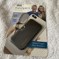 Thin Optics readers 1.0 mens Pince-nez Black