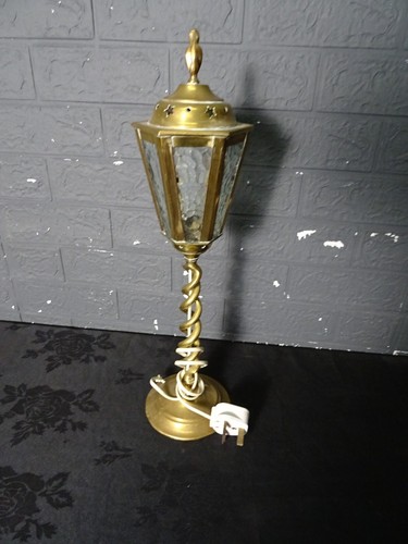 Vintage barley twist brass - barley,