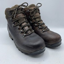 Brasher UK 9 Men’s Country Walker Walking Hiking Boots Brown Leather Vibram Dry