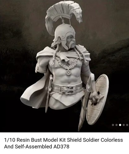 Scale resin bust model - 1/10,