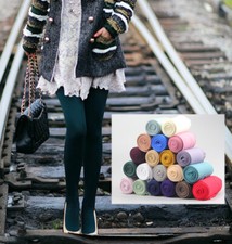 Ladies Bright Opaque 50D Tights 43 Colours Soft Touch Comfortable Size UK 10-16