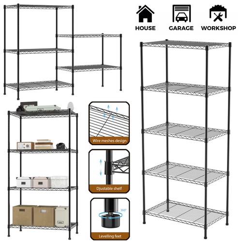Tier silver metal storage - 4,