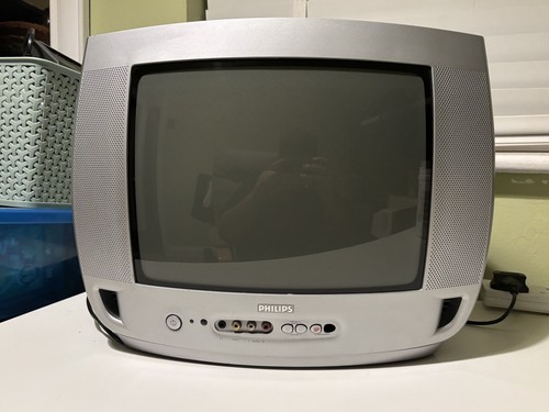 Philips crt tv retro - tv,