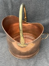 Antique victorian copper coal - victorian,