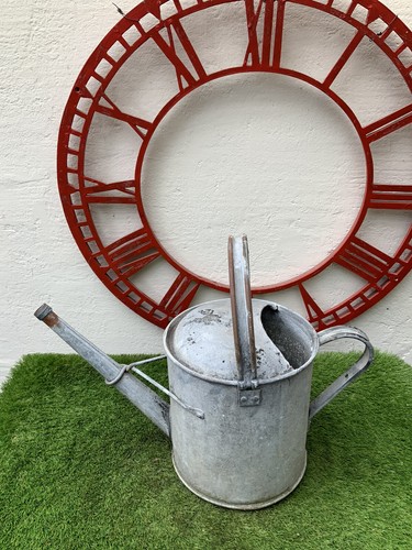 Vintage galvanised watering - vintage,