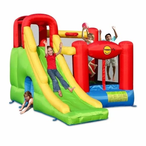 Happy hop bouncy castle - happy,